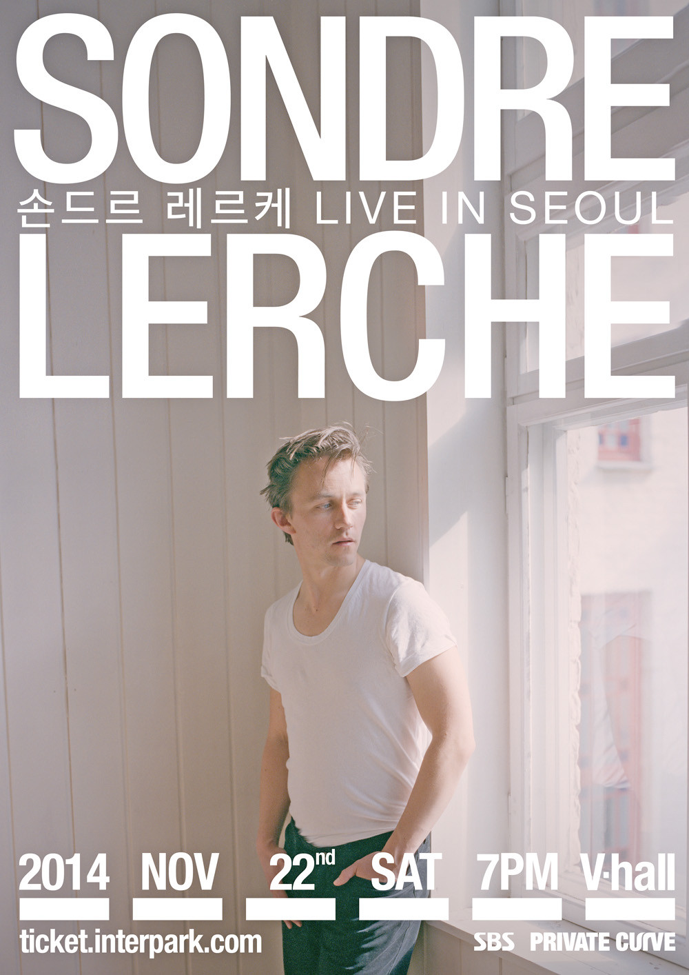 [공연안내] 손드르 레르케(Sondre Lerche) 첫 단독 내한공연